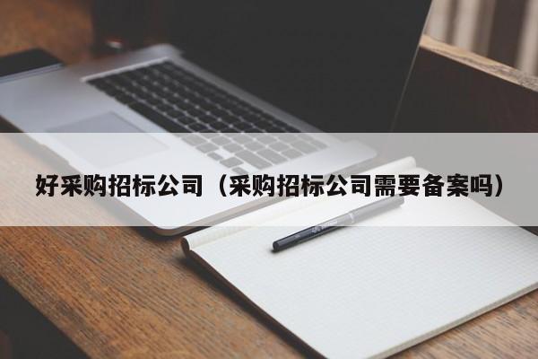 好采購招標公司（采購招標公司需要備案嗎）